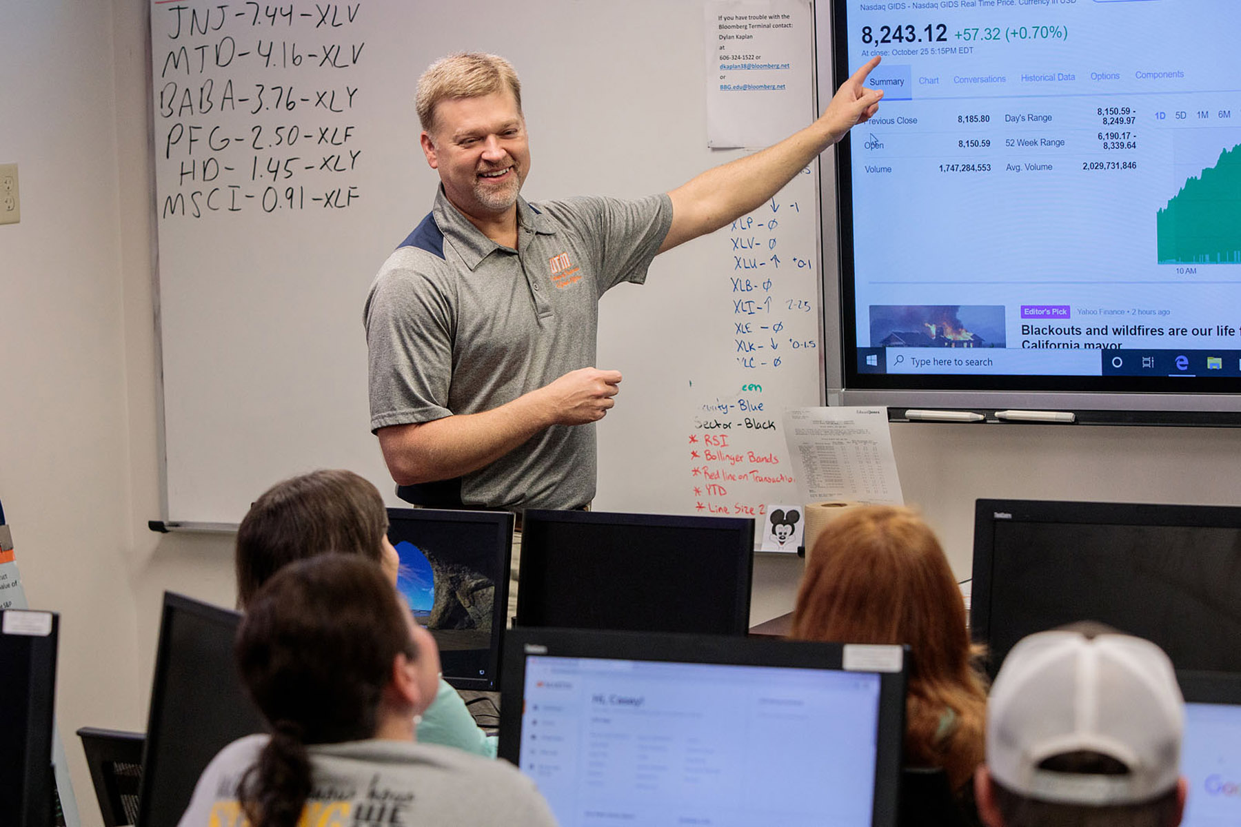 Explore courses across all of our academic departments, including agriculture and applied sciences; business and global affairs; education, health and behavioral sciences; engineering and natural sciences; and humanities and fine arts.